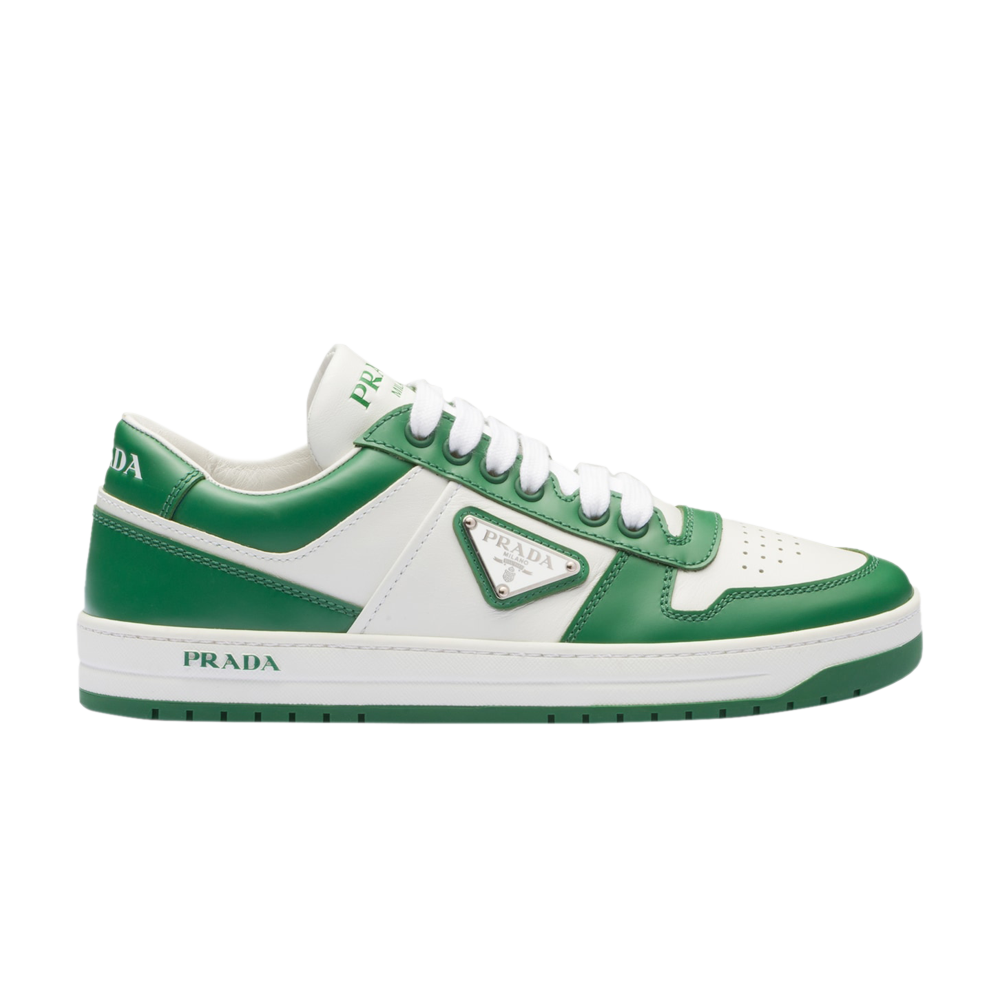 Pre-owned Prada Wmns Downtown Leather 'white Mango' In Green