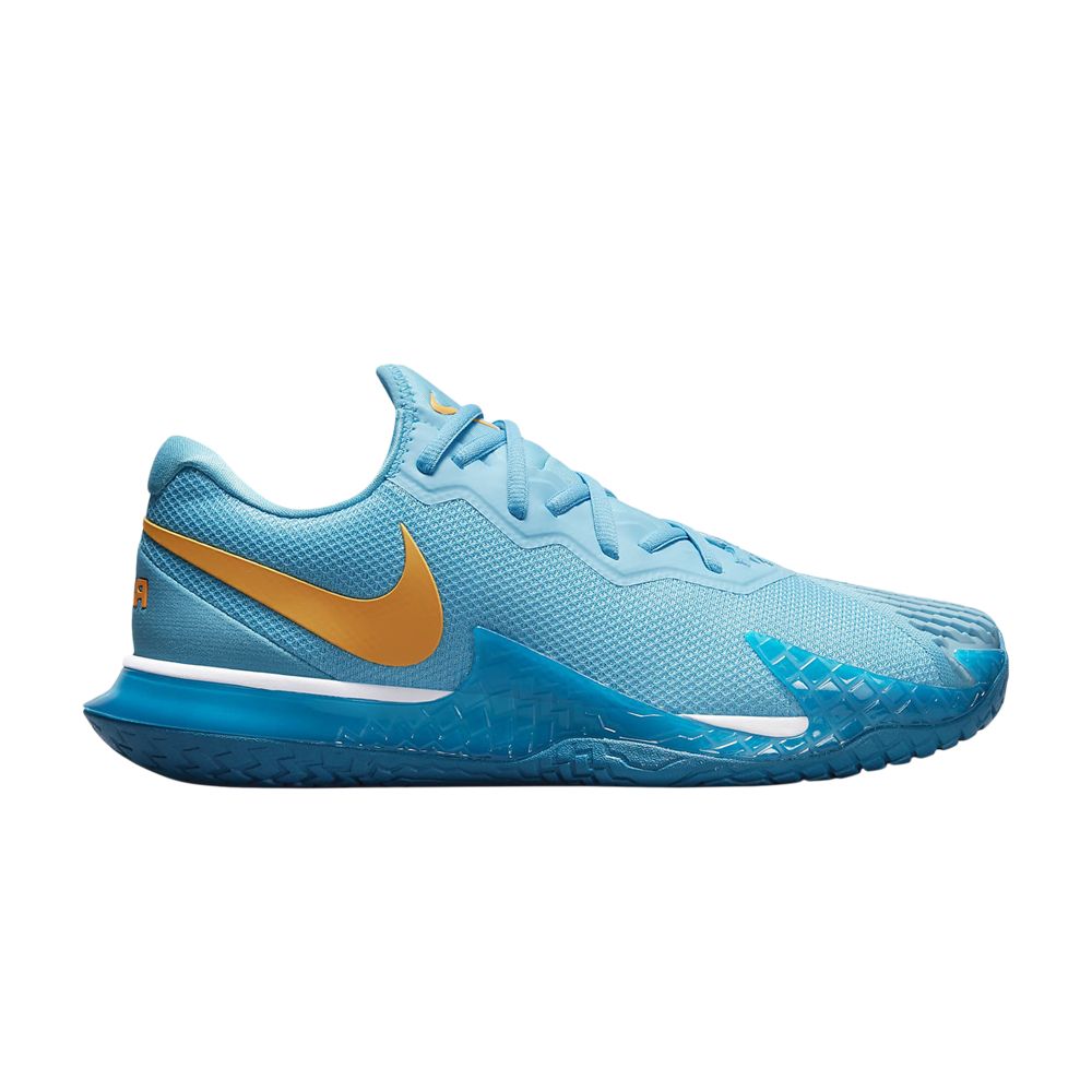 NIKE NIKECOURT ZOOM VAPOR CAGE 4 RAFA 'BALTIC BLUE VIVID ORANGE'