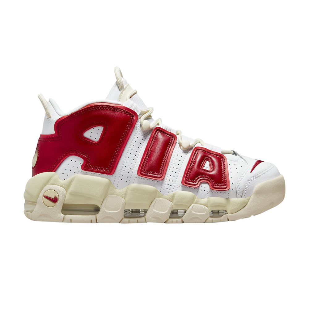 Pre-owned Nike Wmns Air More Uptempo 'white Red Sail'