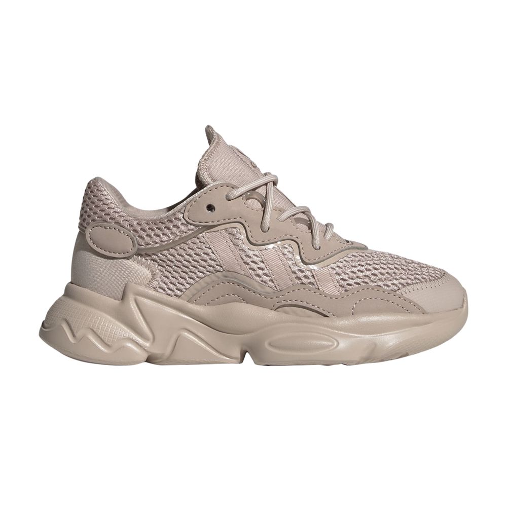 Pre-owned Adidas Originals Adidas Ozweego Little Kid 'wonder Taupe' | Tan | Kid's Size 10.5 In Brown