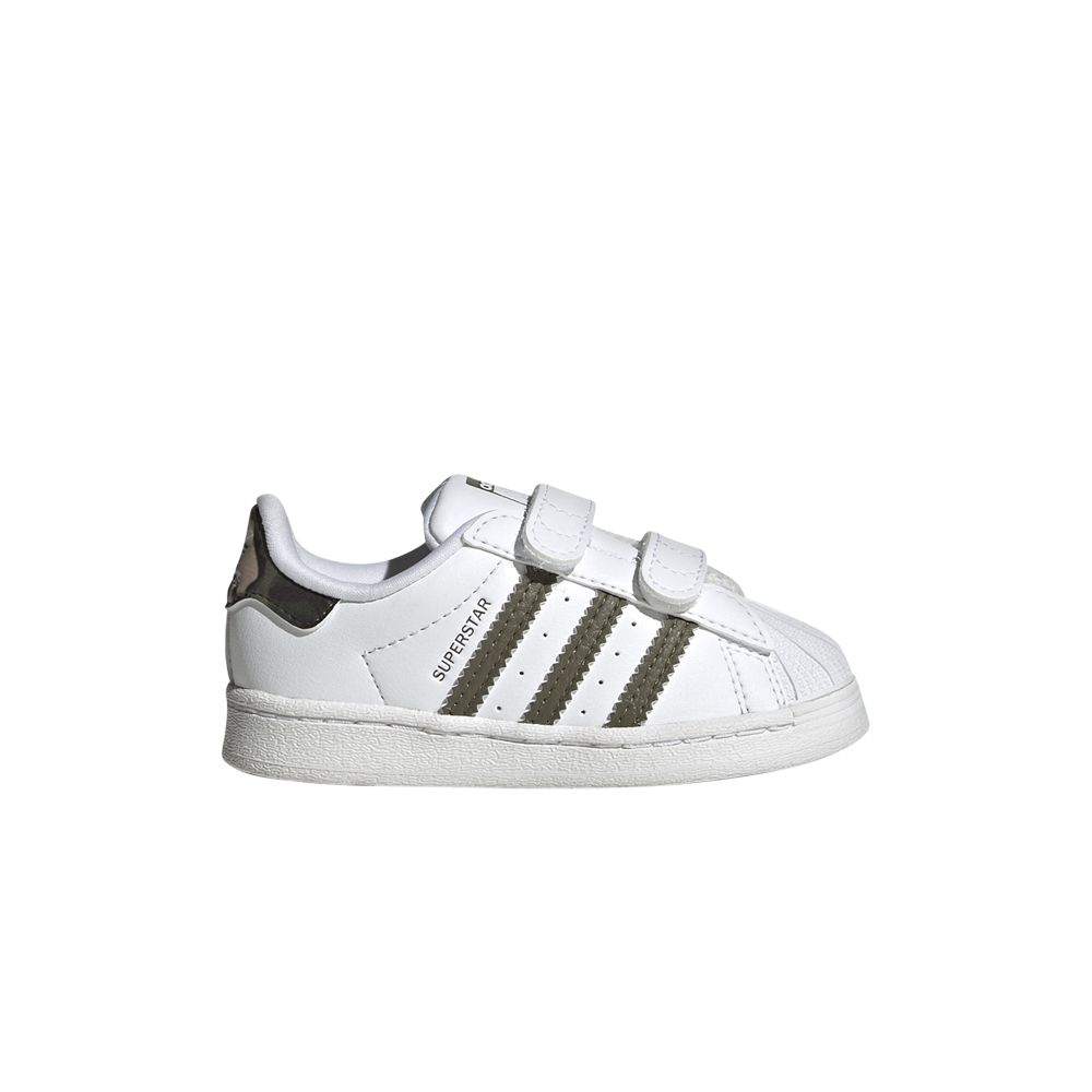 Pre-owned Adidas Originals Adidas Superstar I 'white Camo' | Infant Size 10