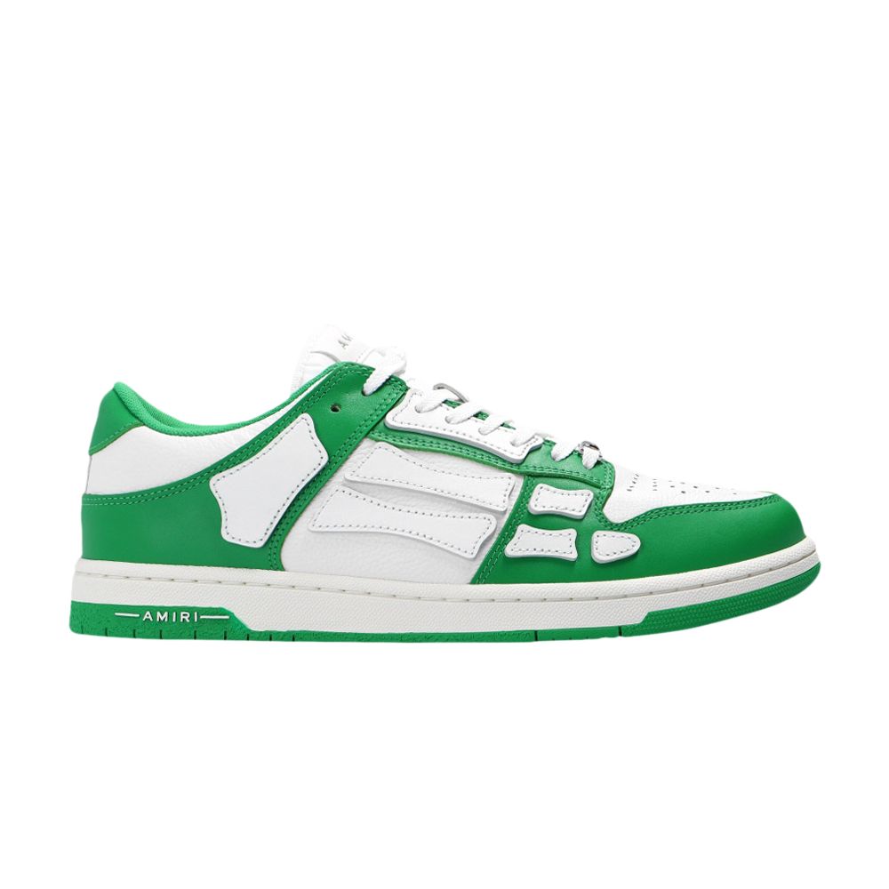 Pre-owned Amiri Skel Top Low 'green White' | Men's Size 41