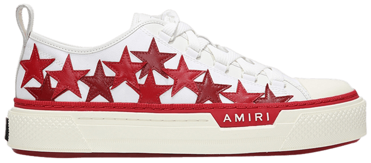 Buy Amiri Stars Court Low 'White Red' - MFS014 124 | GOAT Buy Amiri Stars Court Low 'White Red' - MFS014 124 | GOAT