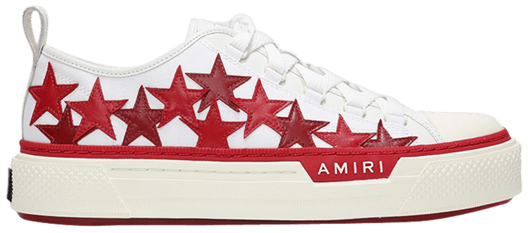 Amiri Stars Court Low 'White Red'