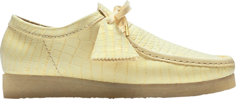 Packer Shoes x Wallabee 'Tan Croc'