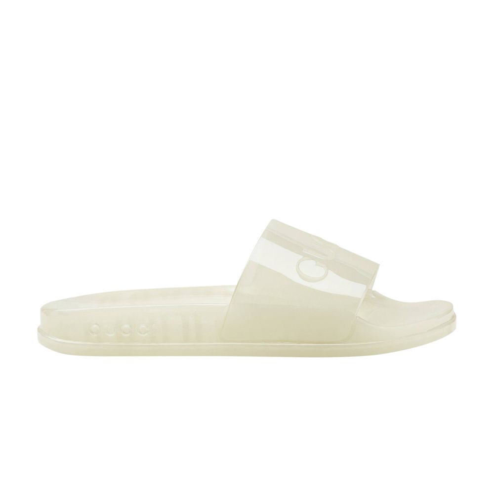 Gucci Slide 'Transparent - Glow In The Dark' | Cream | Men's Size 10 - 657983-J8700-8758