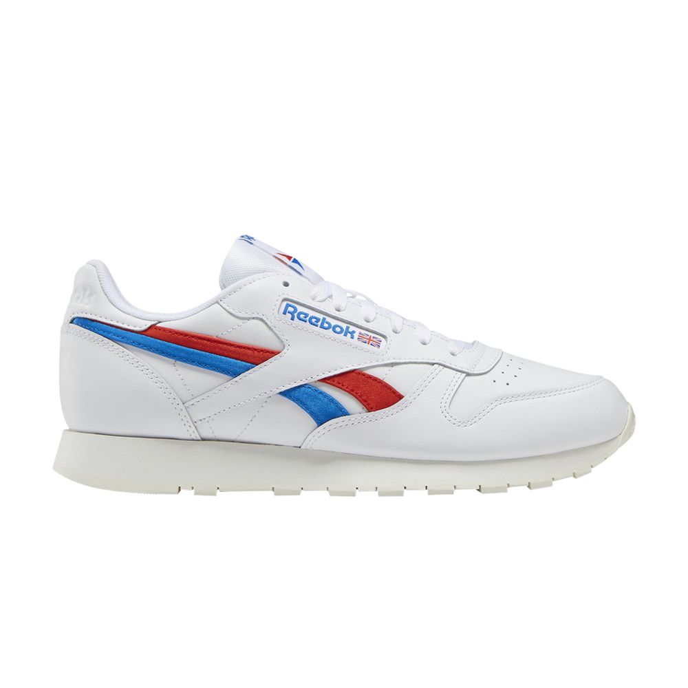 REEBOK CLASSIC LEATHER 'WHITE INSTINCT RED BLUE'