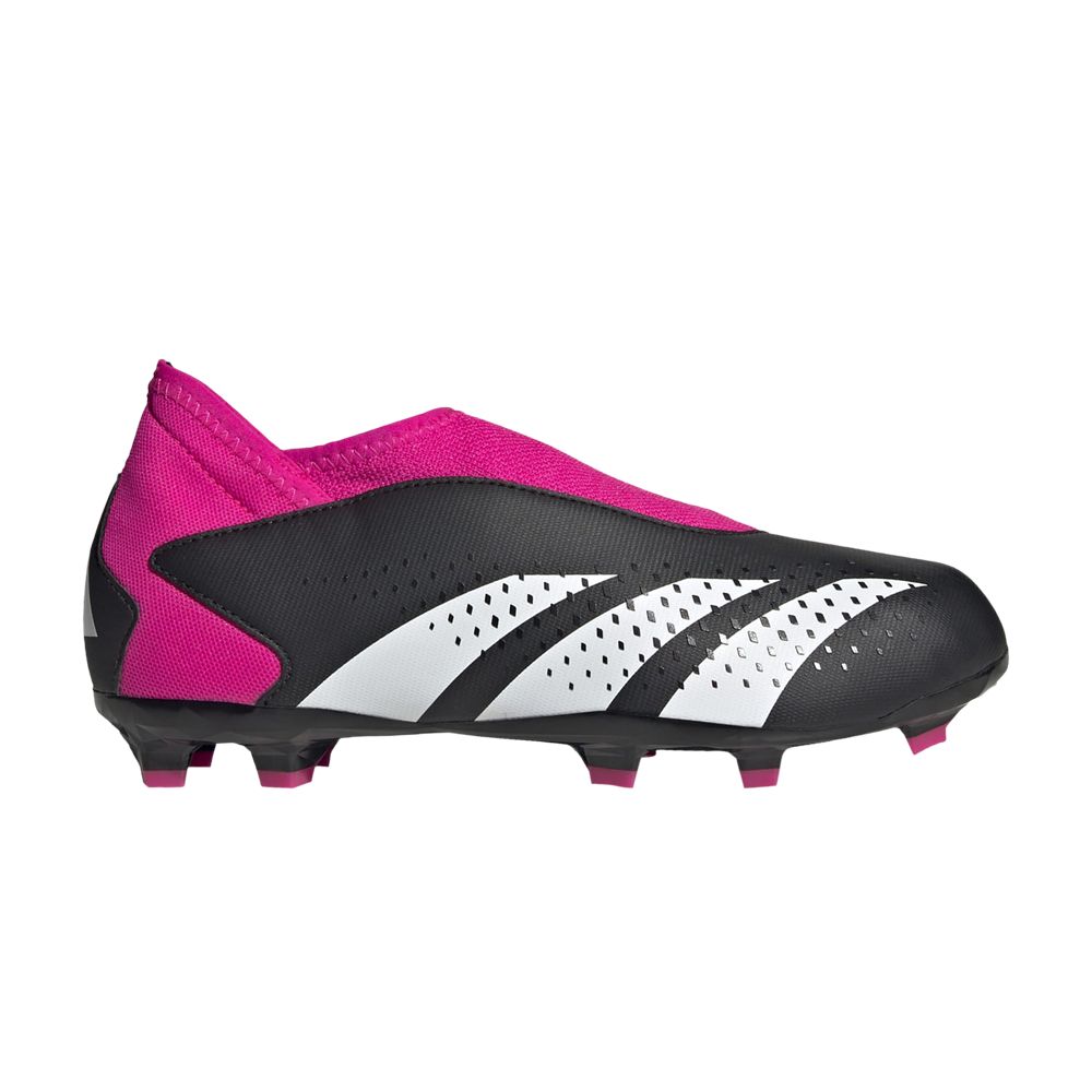 Pre-owned Adidas Originals Adidas Predator Accuracy.3 Laceless Fg J 'own Your Football Pack' | Black | Kid's Size 5