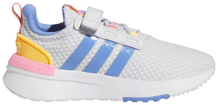 Adidas Racer TR21 Little Kid Grey Blue Pink