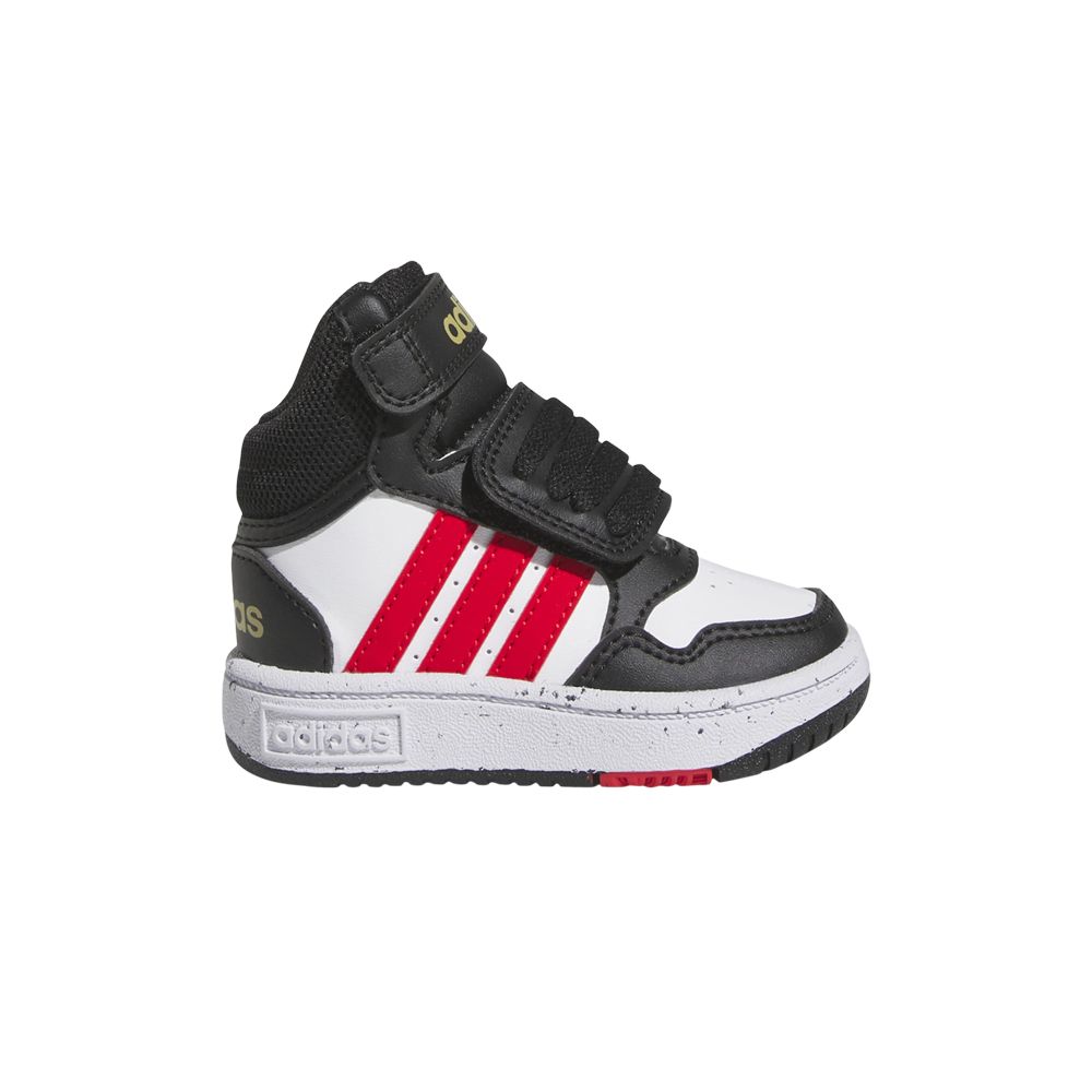 Hoops Mid I 'Black White Vivid Red' - HR0229
