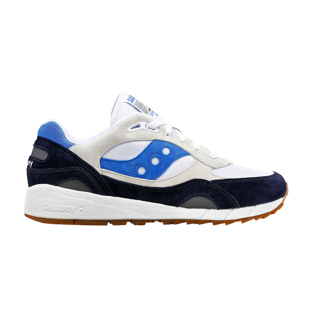 Pre-owned Saucony Shadow 6000 'white Navy Royal'