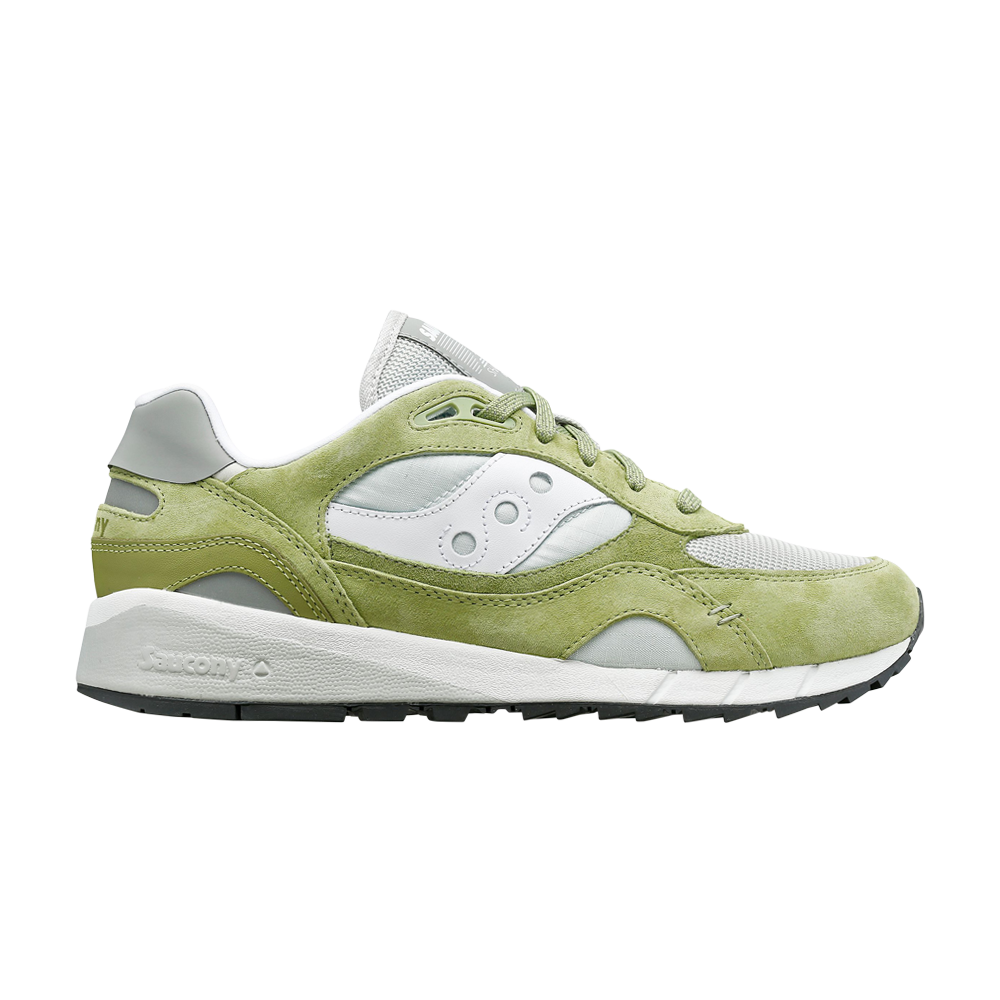 Pre-owned Saucony Shadow 6000 'green White'