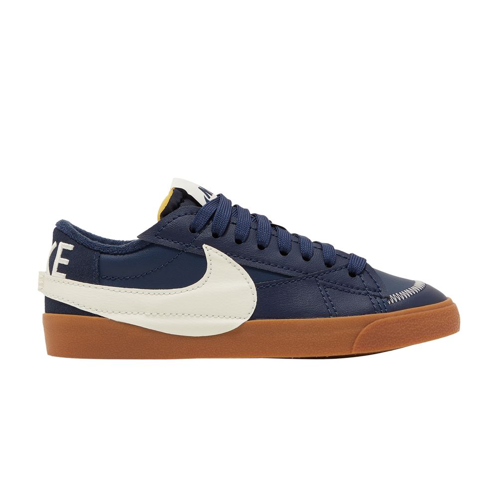 Nike Blazer Low '77 Jumbo 'Midnight Navy Gum' | Blue | Men's Size 7