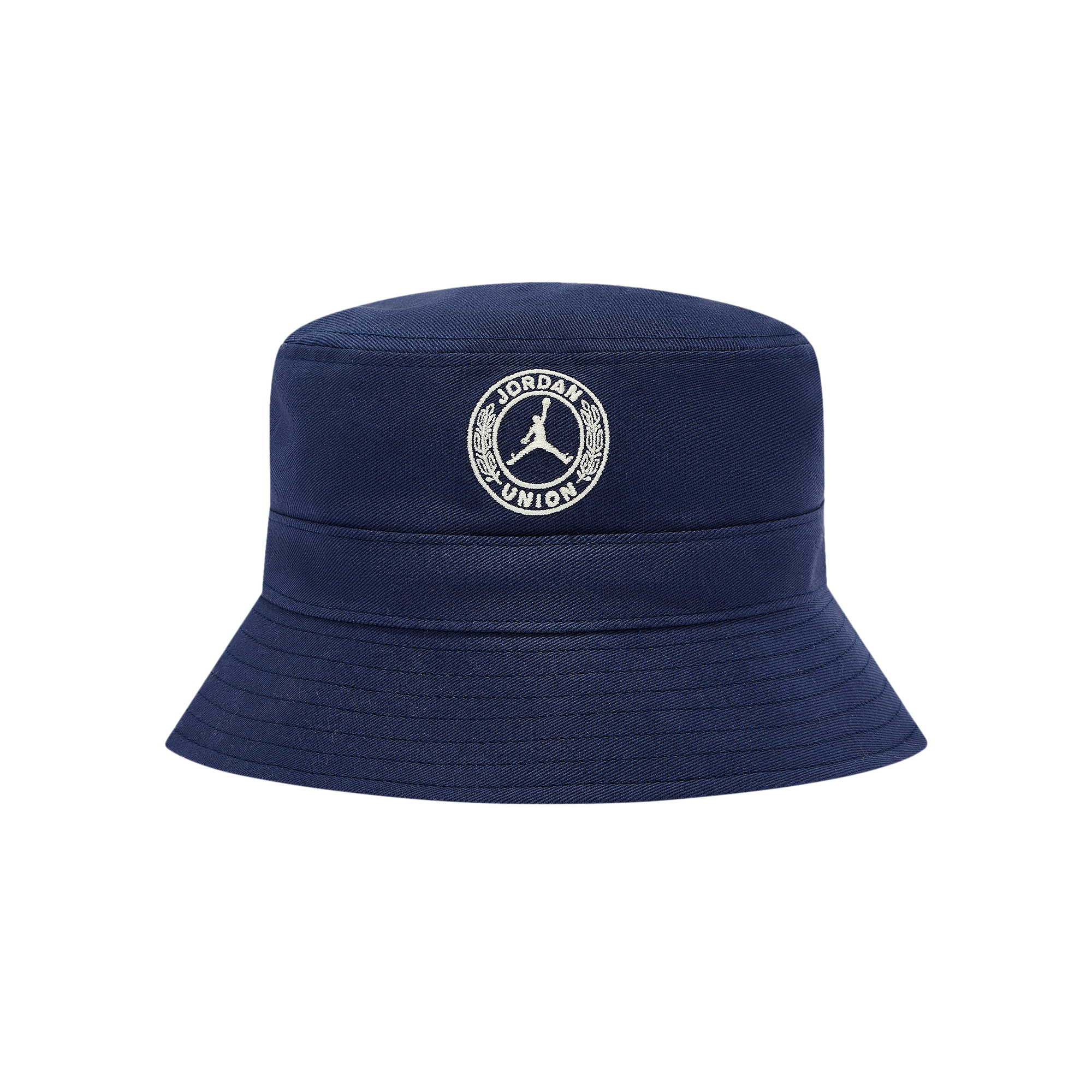 Pre-owned Air Jordan X Union Bucket Hat 'college Navy/coconut Milk' In Blue