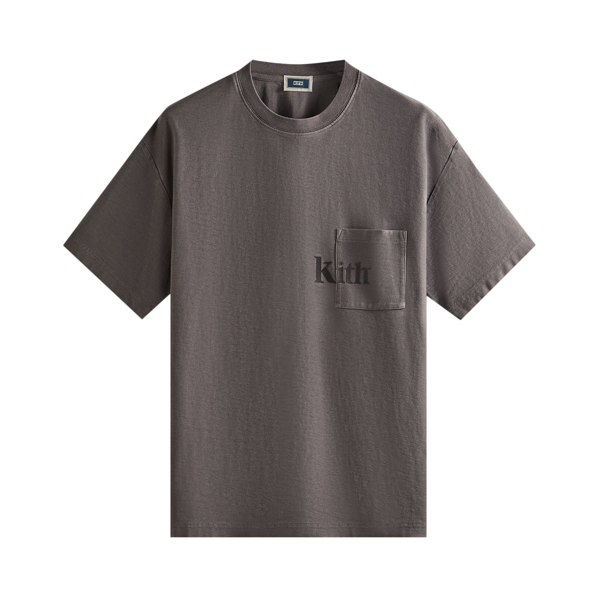 Pre-owned Kith Quinn Tee 'hurricane' In Grey