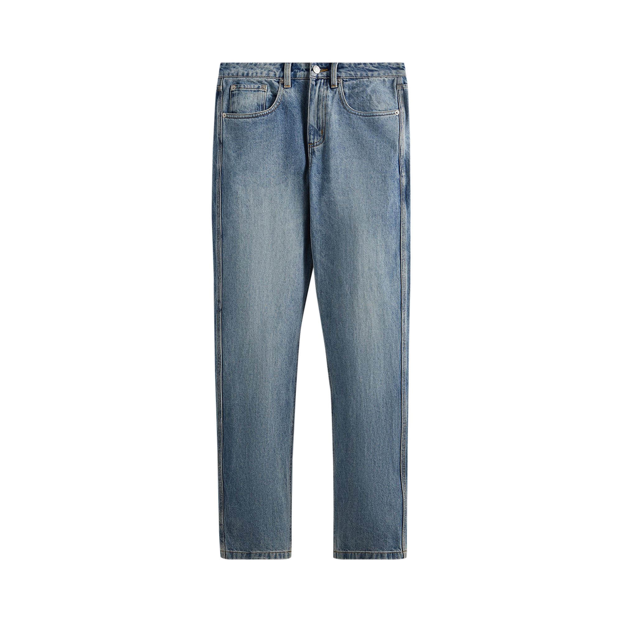 Pre-owned Kith Stafford Denim Jean 'dark Indigo' | Blue | Men's Size 30