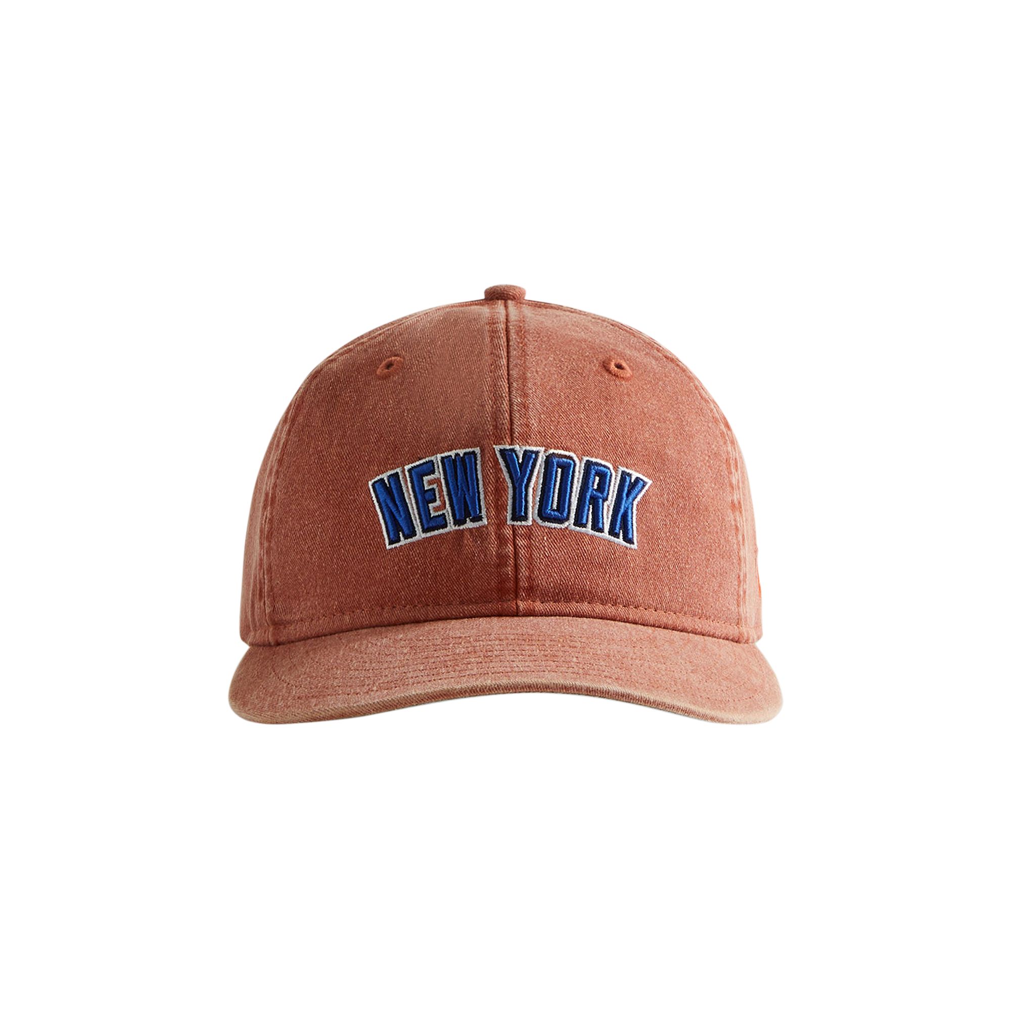 Pre-owned Kith & New Era For New York Mets 9fifty Cap 'aura' | Orange | Men's Size Onesize