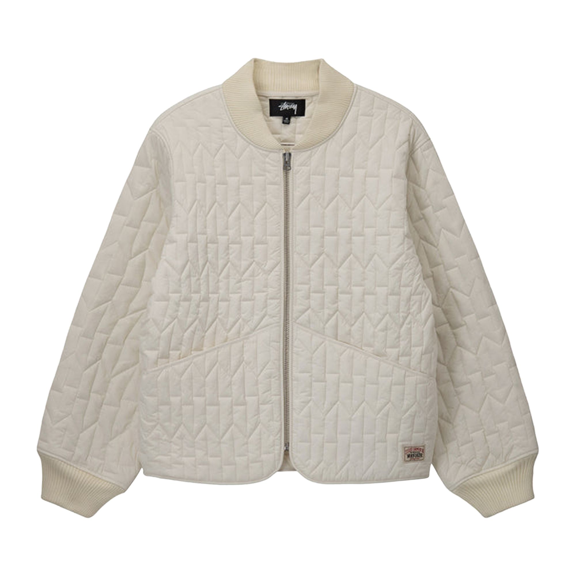 Stussy S Quilted Liner Jacket 'Cream' | Men's Size S