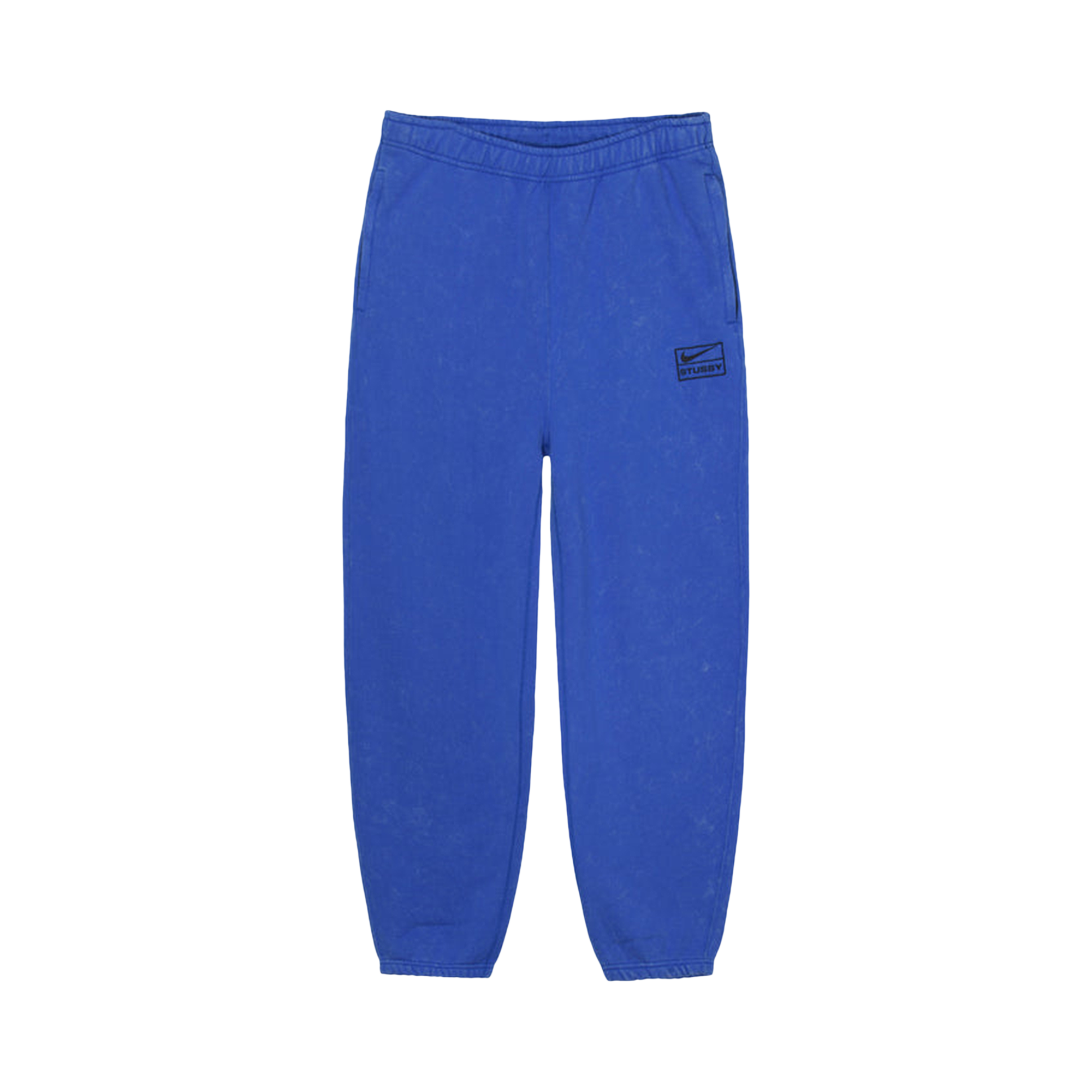 Pre-owned Stussy X Nike Acid Wash Fleece Pant 'blue'