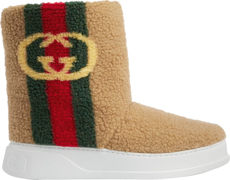 Gucci Ankle Boot 'Interlocking G - Salty Caramel'