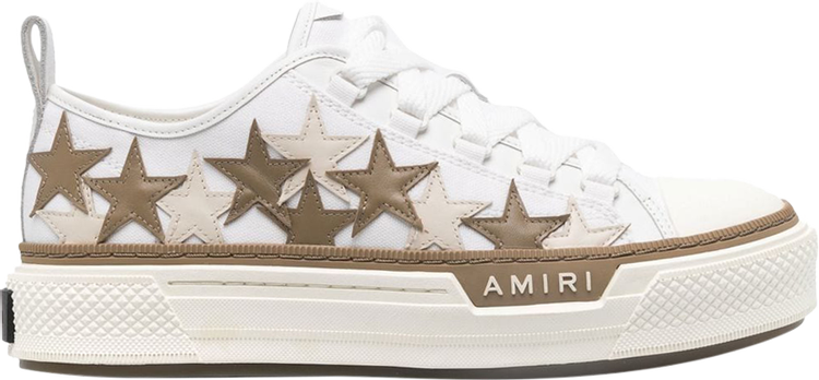 Amiri Stars Court Low 'White Brown'
