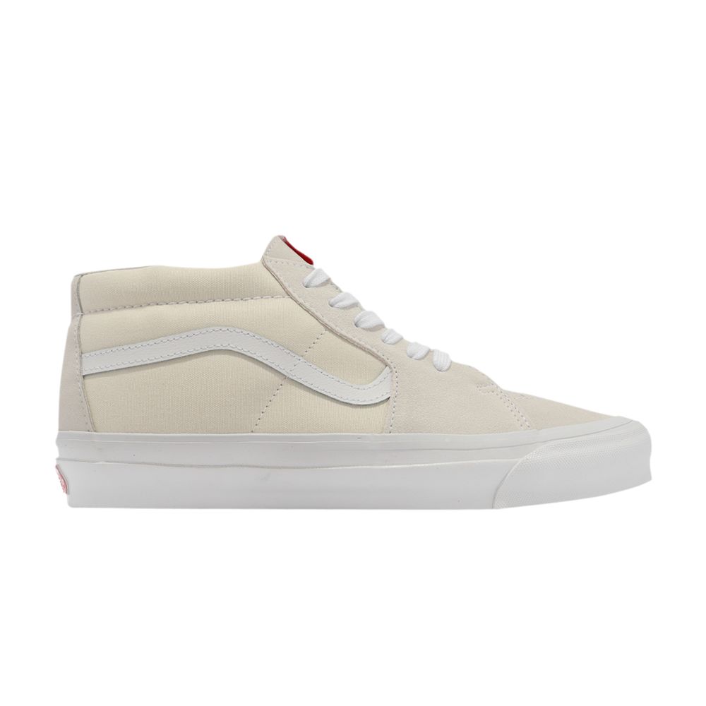 Pre-owned Vans Og Sk8-mid Lx 'ivory' In White