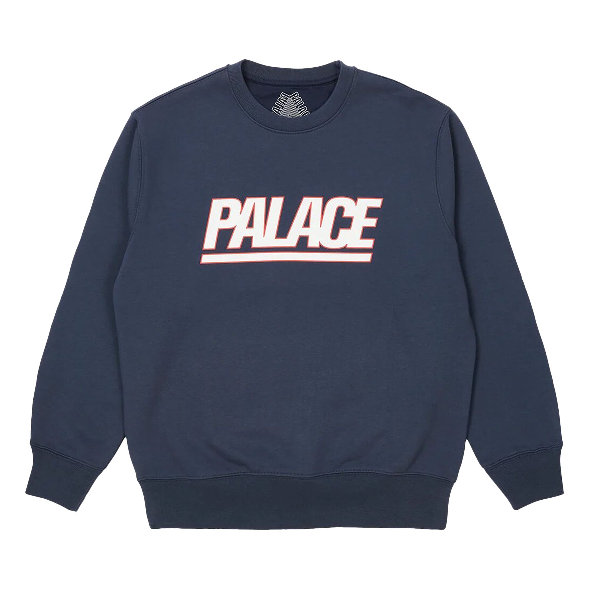Pre-owned Palace Gigantic Crew 'navy' | Blue | Men's Size L