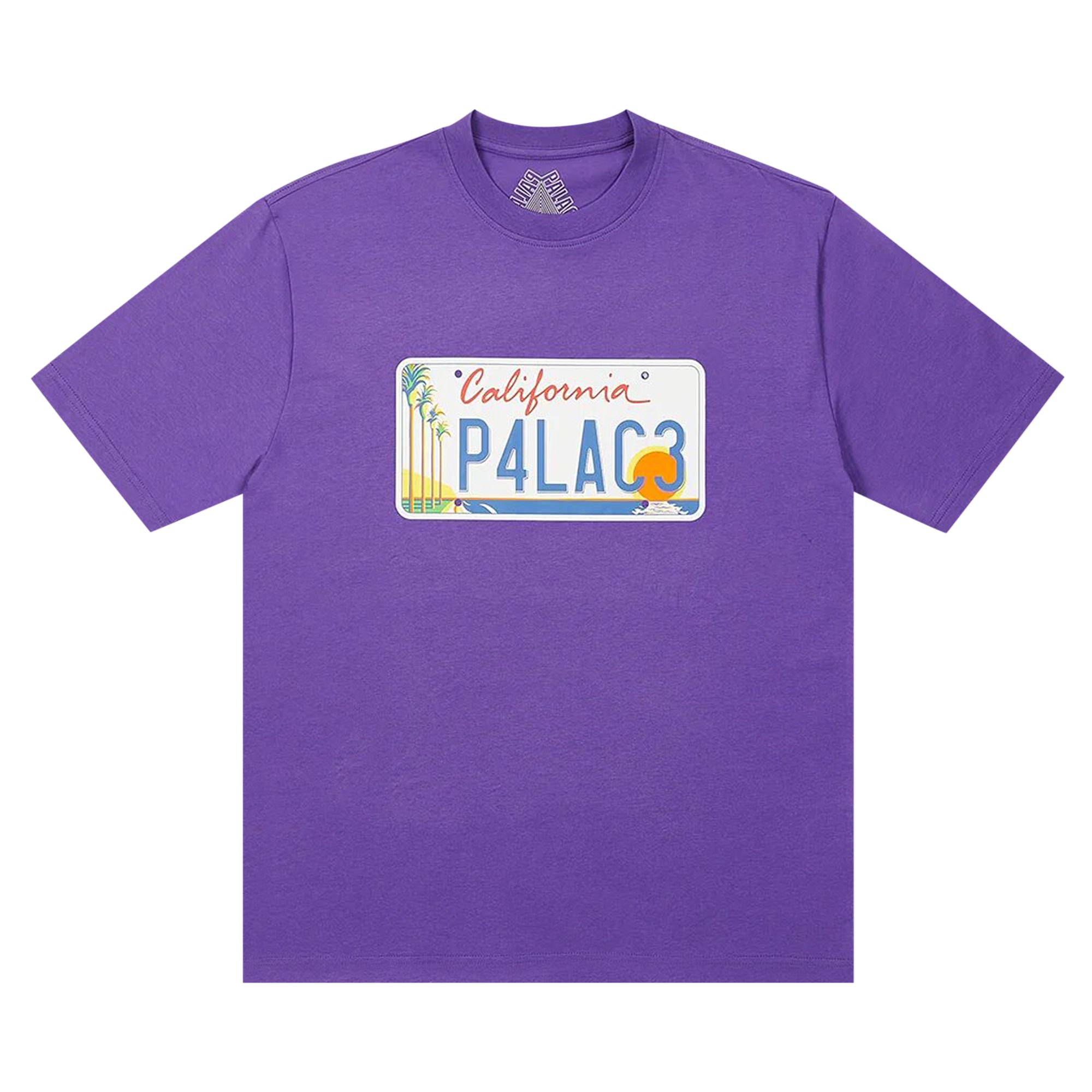 Pre-owned Palace Plate T-shirt 'regal Purple' | Men's Size M