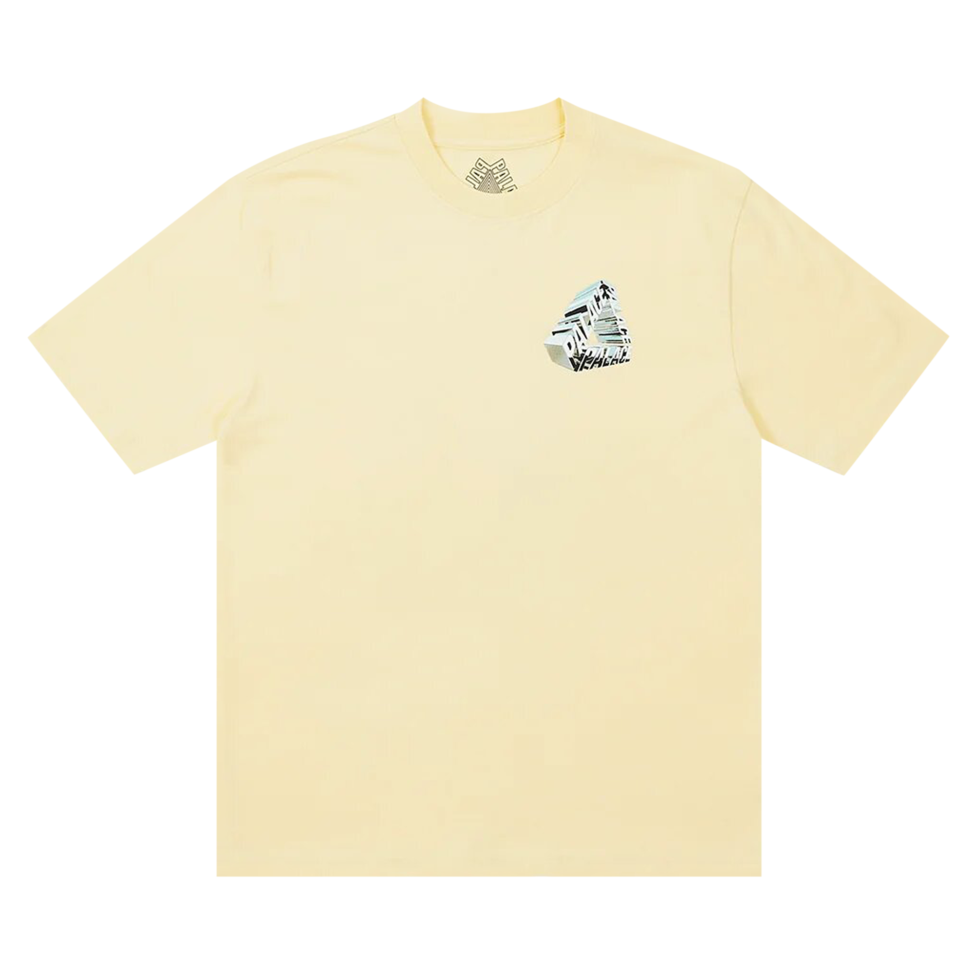 Pre-owned Palace Tri-chrome T-shirt 'mellow Yellow'