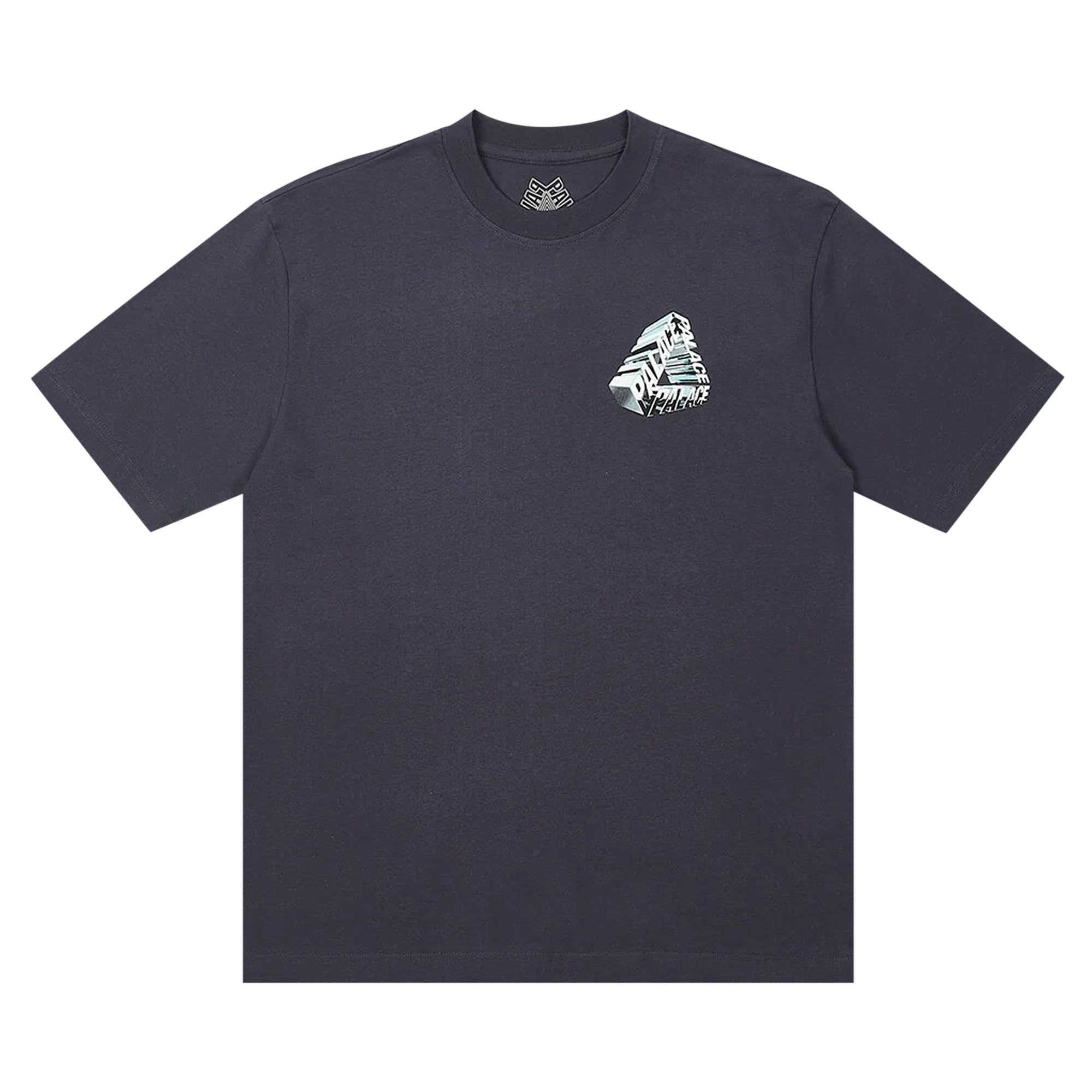 Pre-owned Palace Tri-chrome T-shirt 'navy' In Blue