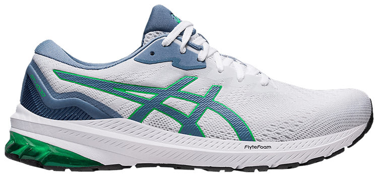 Asics GT 1000 11 White Steel Blue