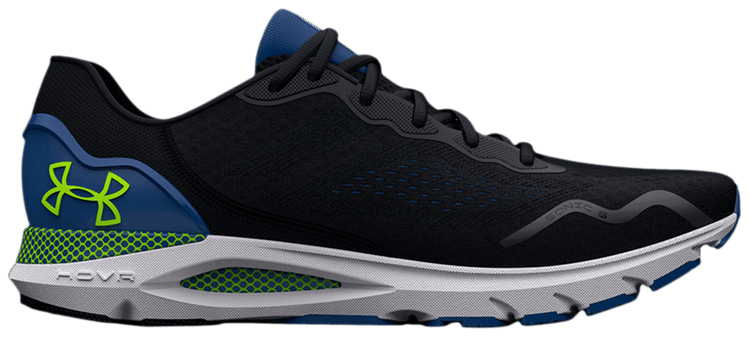 Under Armour HOVR Sonic 6 2E Wide Black Blue Mirage