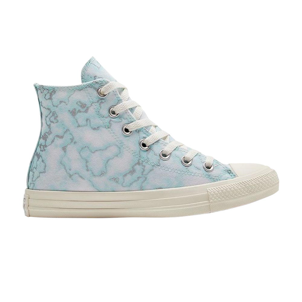 Pre-owned Converse Wmns Chuck Taylor All Star High 'light Dew' In Blue