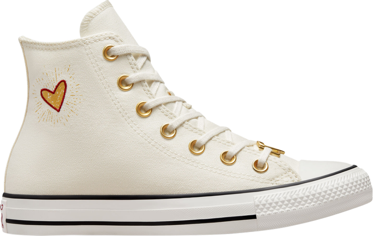 Wmns Chuck Taylor All Star High 'Valentine's Day 2023 - Vintage White'