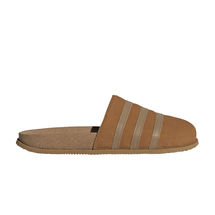 ☆Adidas☆Originals Adimule Slides Brown Buy Adimule Leather Slide 'Light Brown' - GY2555 | GOAT