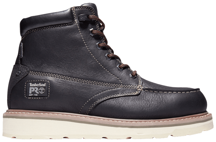Gridworks 6 Inch Waterproof Work Boot 'Black'