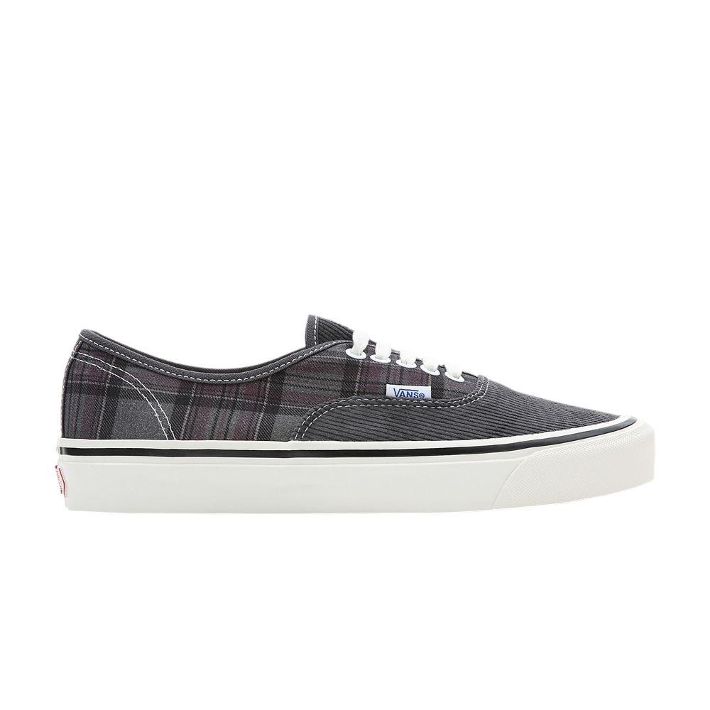 Pre-owned Vans Authentic 44 Dx 'anaheim Factory - Corduroy Plaid' In Grey