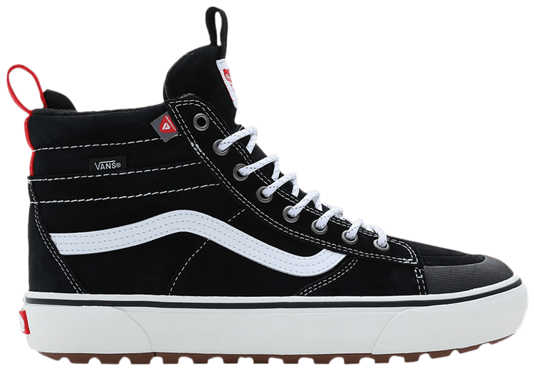 Vans sk8 hi mte black true white cheap