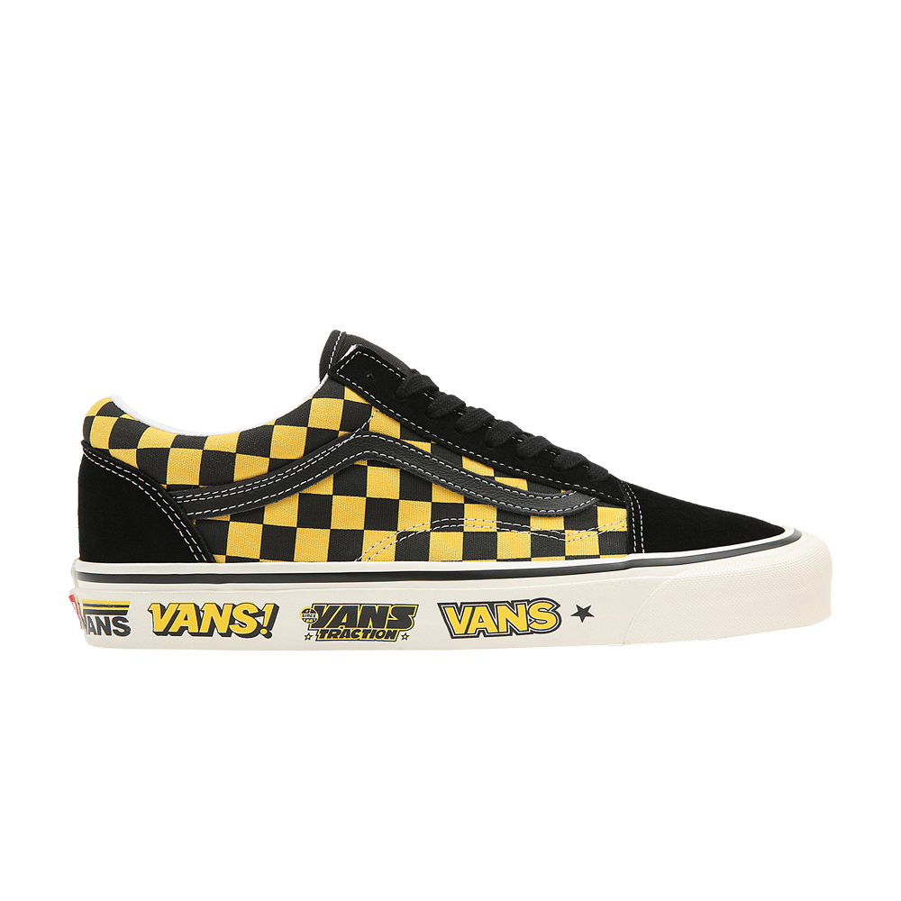Pre-owned Vans Old Skool 36 Dx 'anaheim Factory - Freestyle' In Yellow
