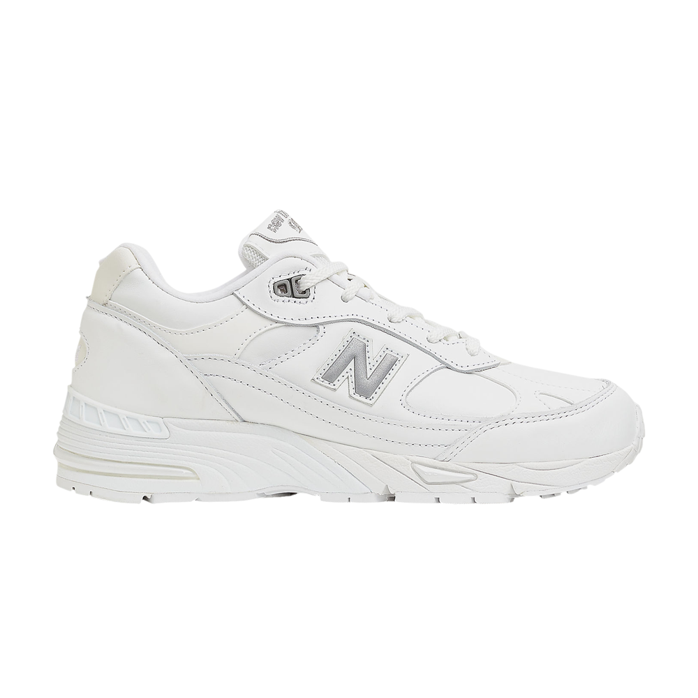 Pre-owned New Balance Wmns 991 Made In England 'white'