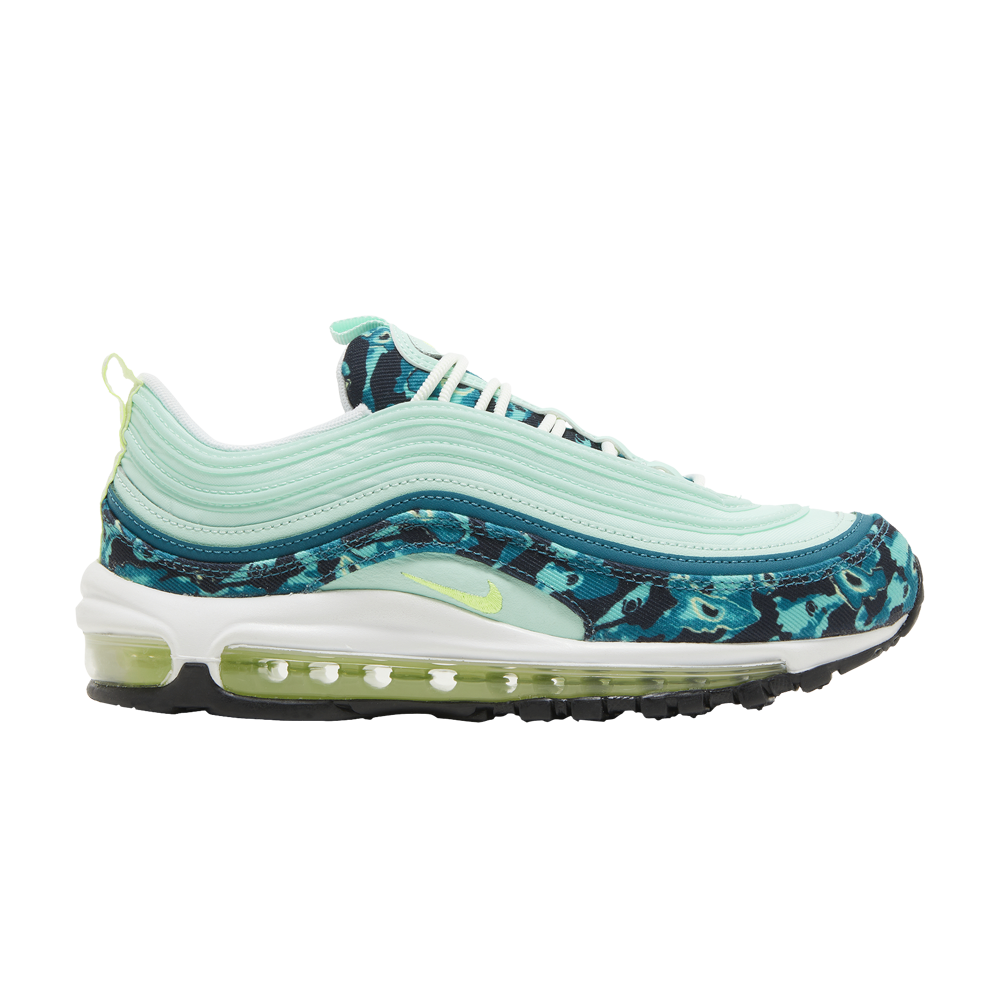 Pre-owned Nike Wmns Air Max 97 'moth Camo' In Green