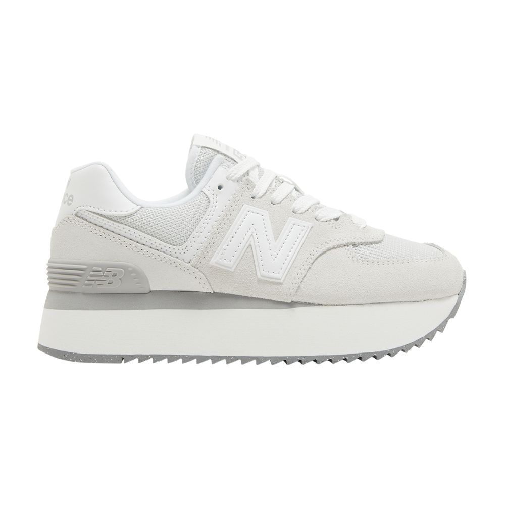 Pre-owned New Balance Wmns 574+ 'reflection' In White