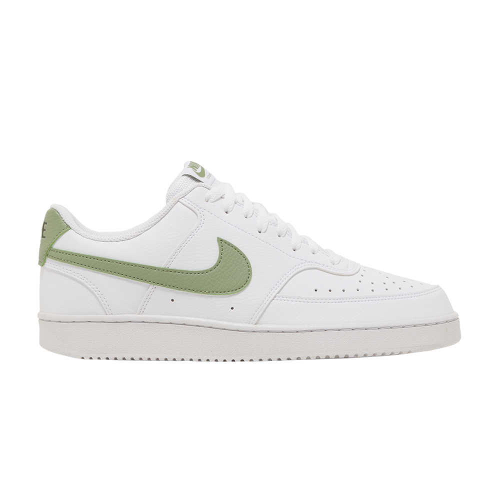 Pre-owned Nike Court Vision Low Next Nature 'white Oil Green'