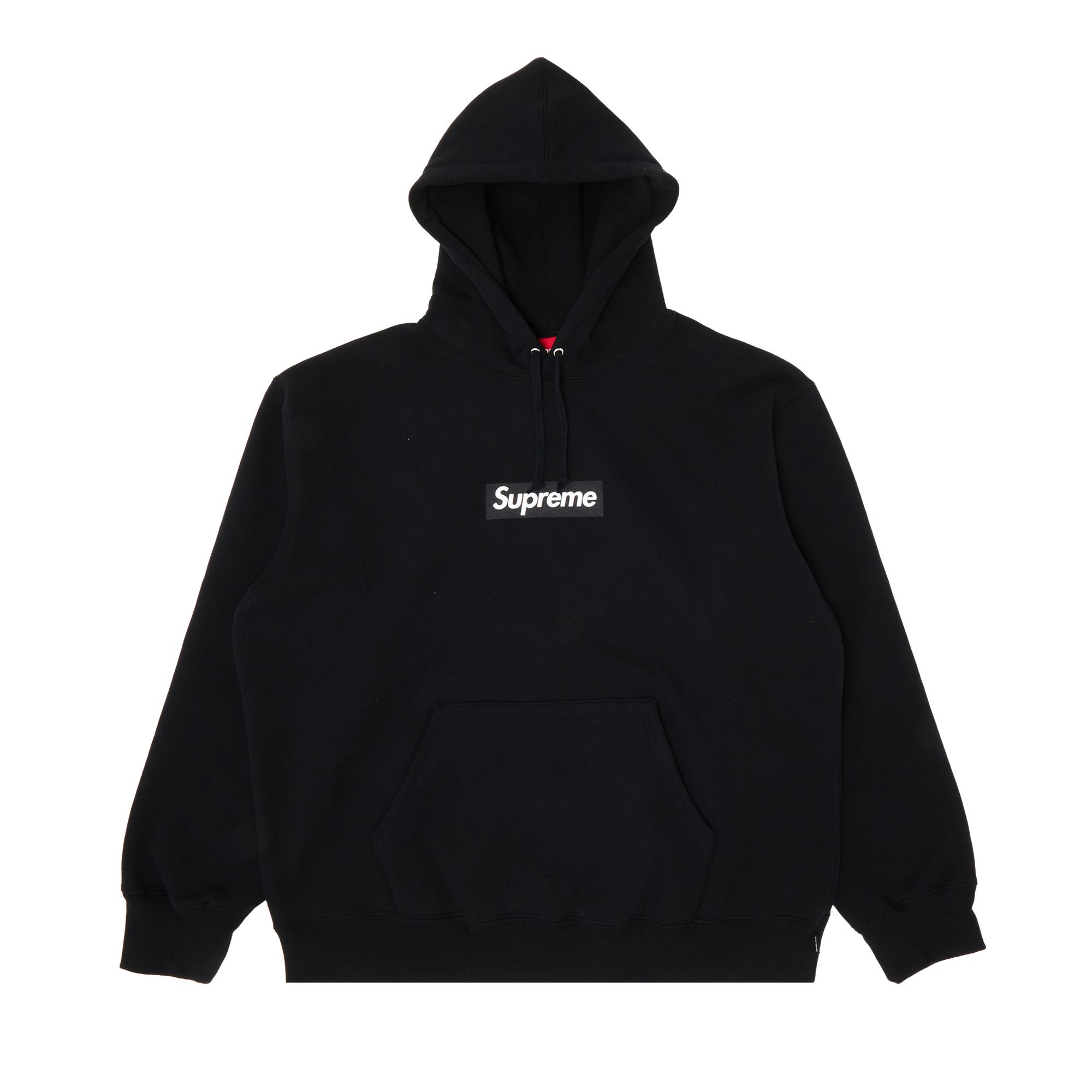 Pre-owned Supreme La Box Logo Hooded Sweatshirt 'black'