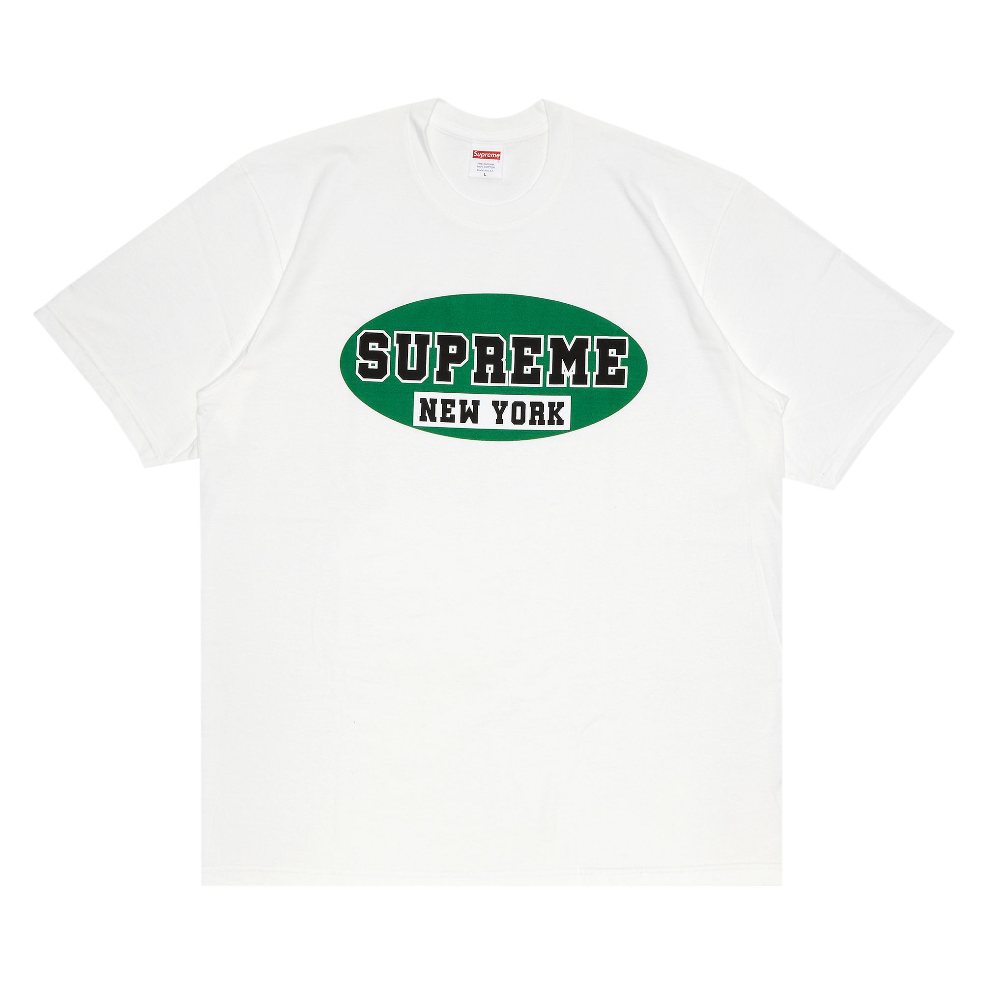 Supreme New York Tee 'White' | Men's Size XL