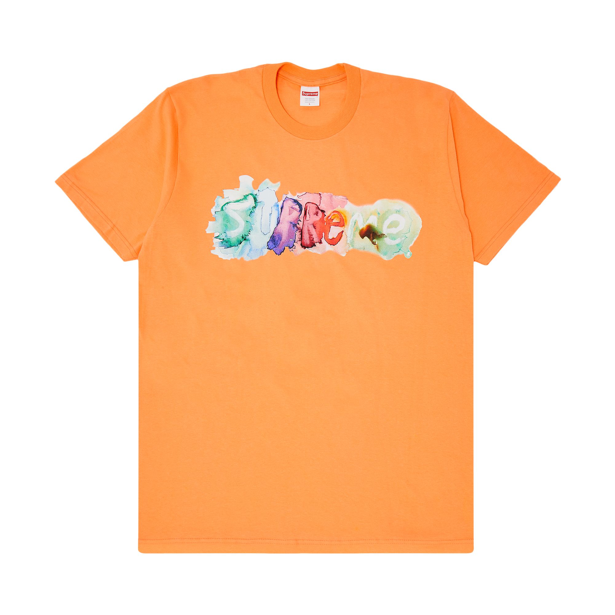 SUPREME SUPREME WATERCOLOR TEE 'PEACH'