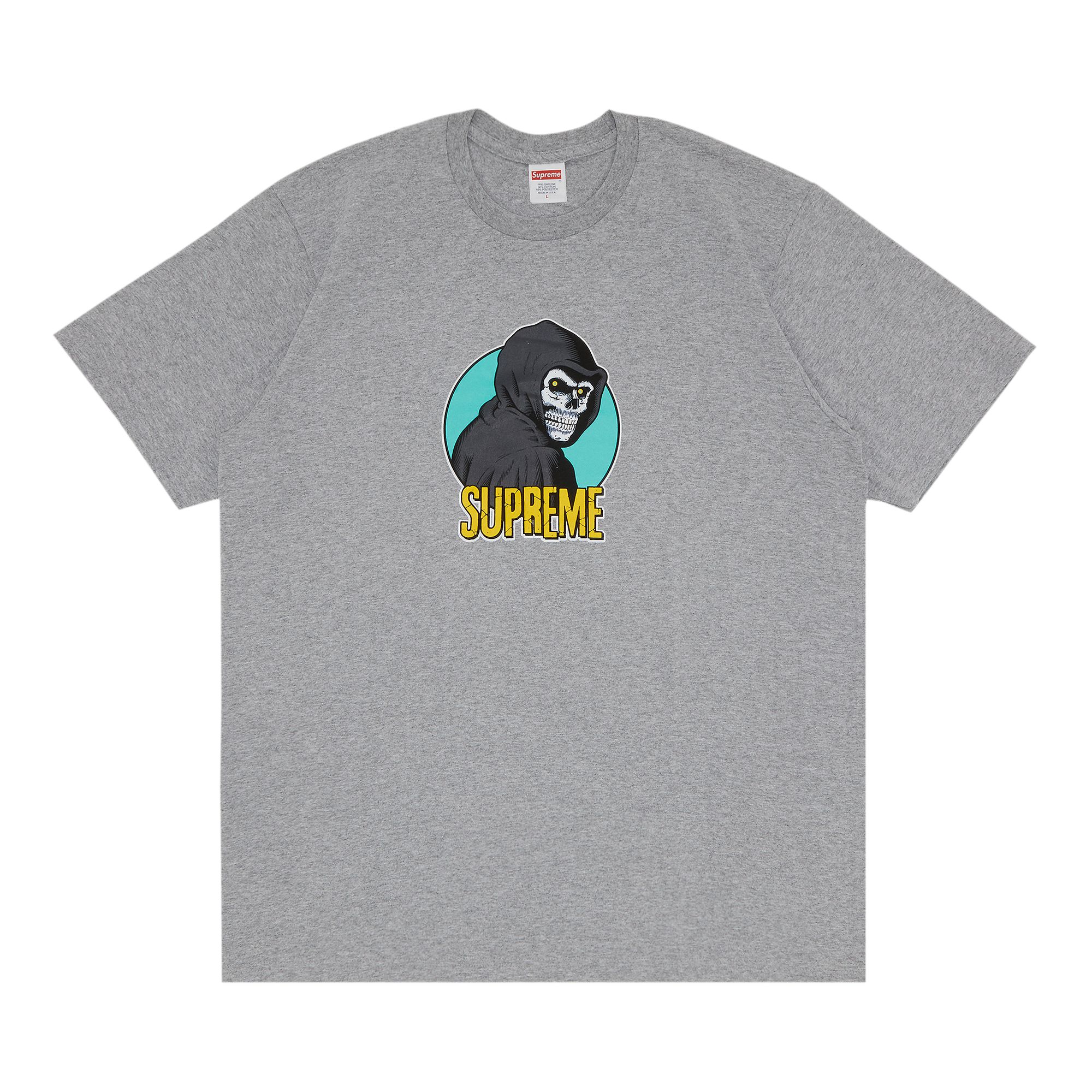 SUPREME SUPREME REAPER TEE 'HEATHER GREY'