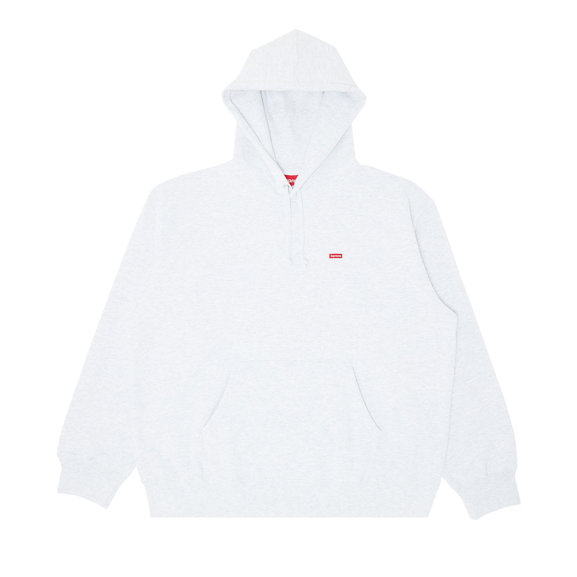 Pre-owned Supreme Small Box Hooded Sweatshirt 'ash Grey' | ModeSens