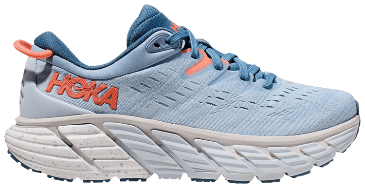 HOKA Wmns Gaviota 4 Blue Fog Plein Air