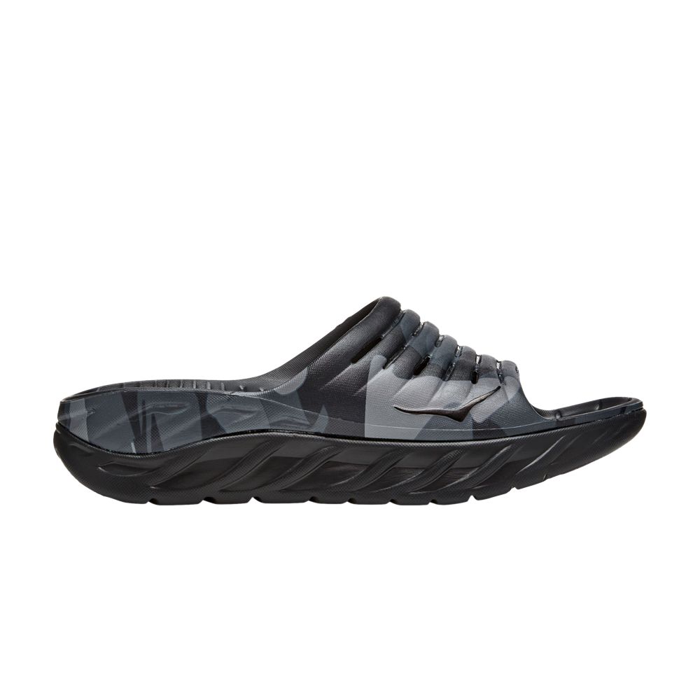 Pre-owned Hoka One One Ora Recovery Slide 'black'